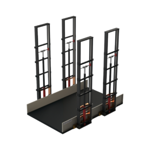 Dört kolonlu yük platformu — Zafer Lift