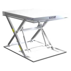 Galvanizli makaslı yük platformu — Zafer Lift